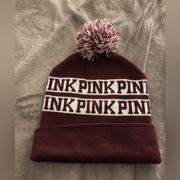 Pink Pom winter beanie - Picture 1 of 1